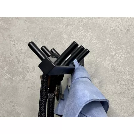 Wieszak loftowy na ubrania – ręczna robota | Rzemieslnik-Metalu.pl